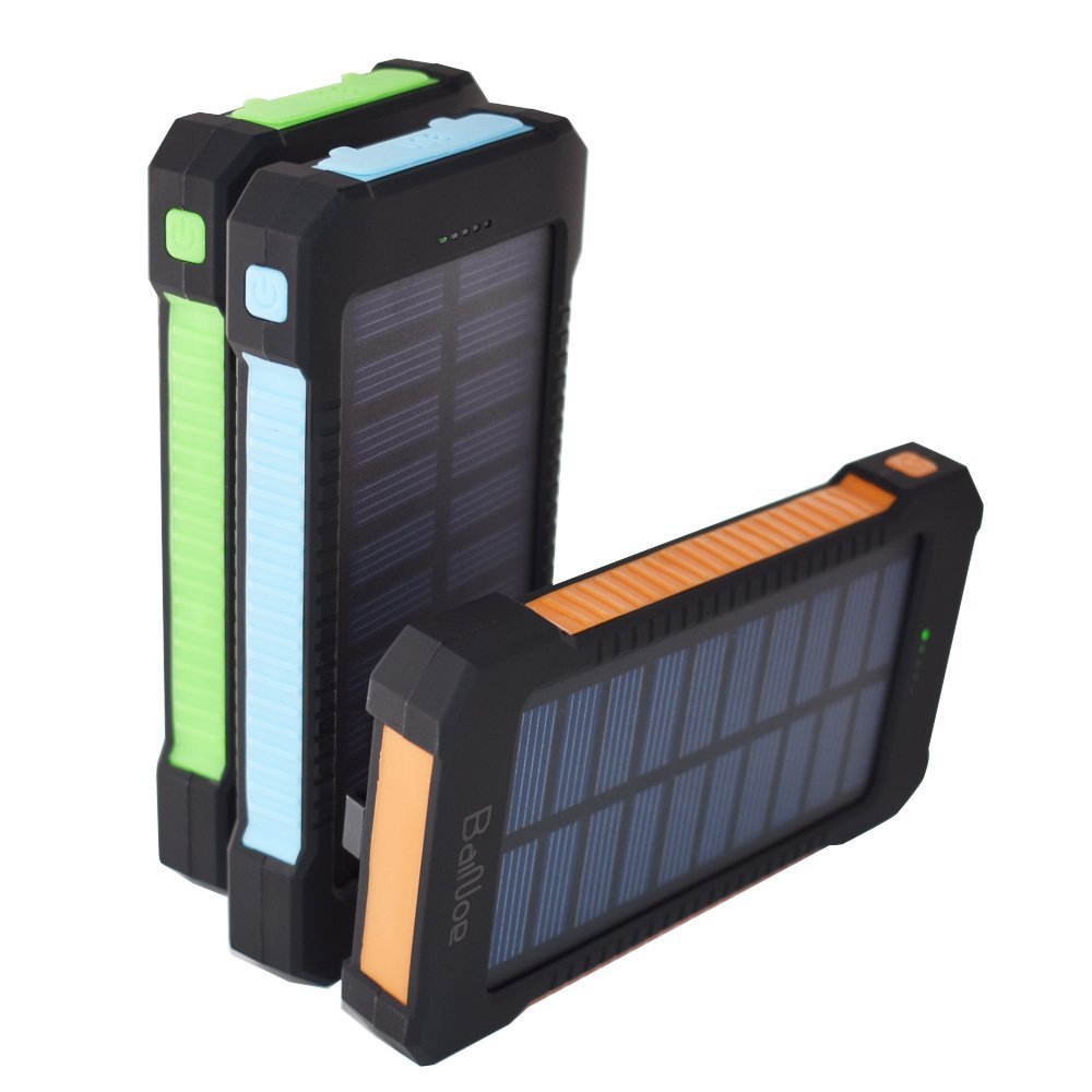 Solar Power Bank 10000mAh Mobile Phone Power Bank Can Be Waterproof With Compass Solar Charger