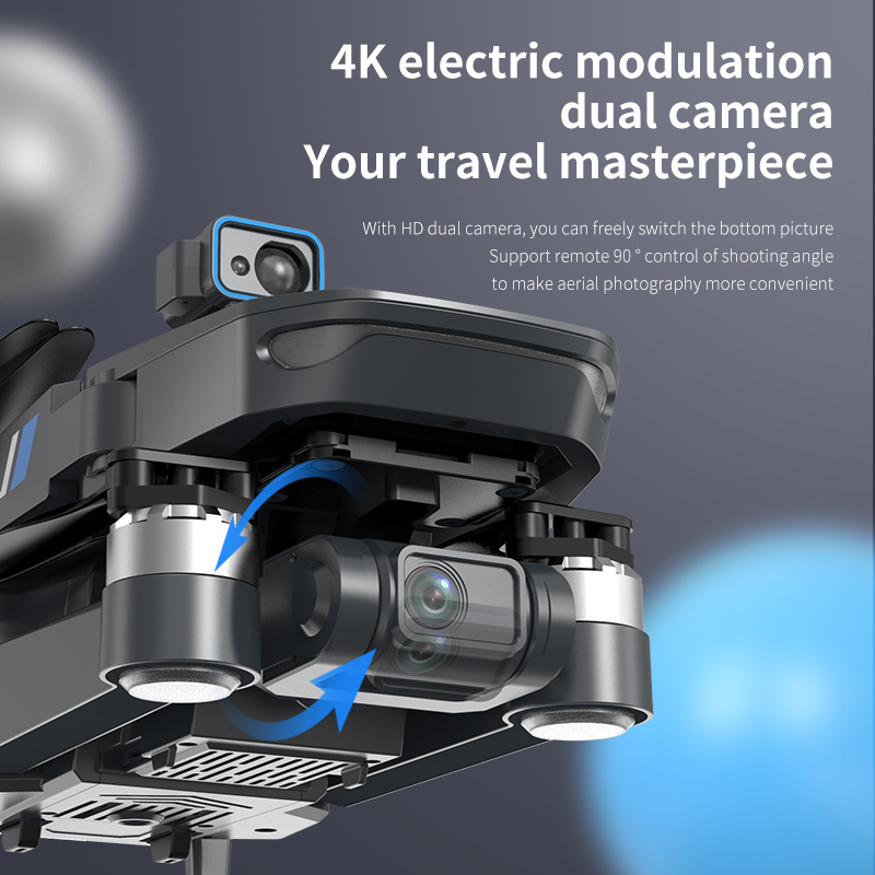 remote control drone remote control aircraft brushless GPS positioning high-definition aerial photography four-axis folding