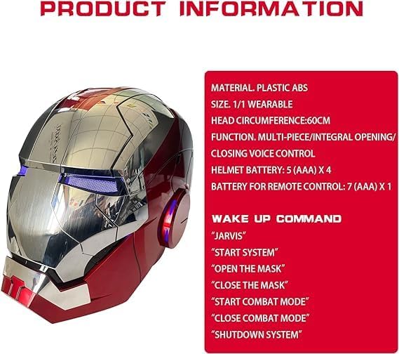 Iron man helmet