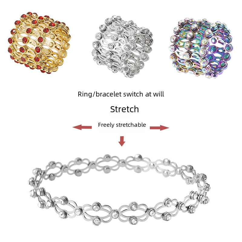 Multifunctional stretchable ring/bracelet