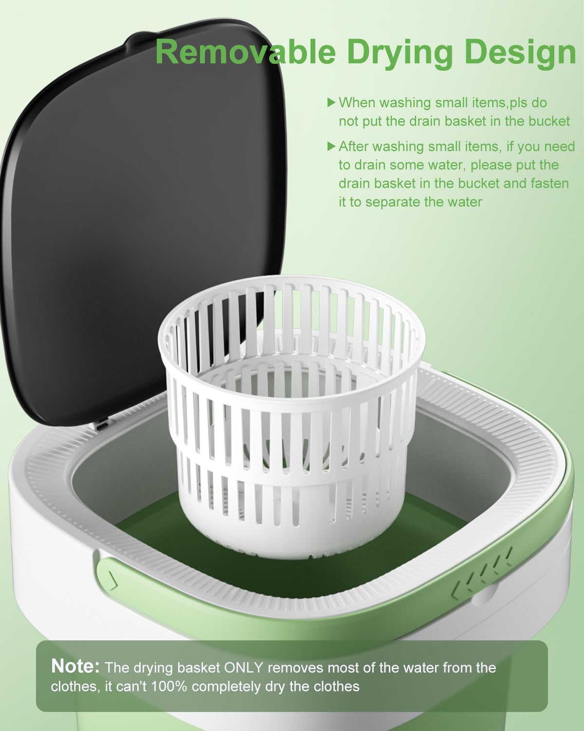 Foldable Mini Washing Machine