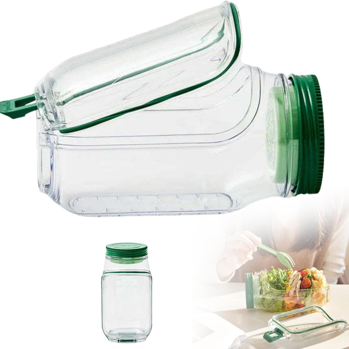 Portable Salad Lunch Container