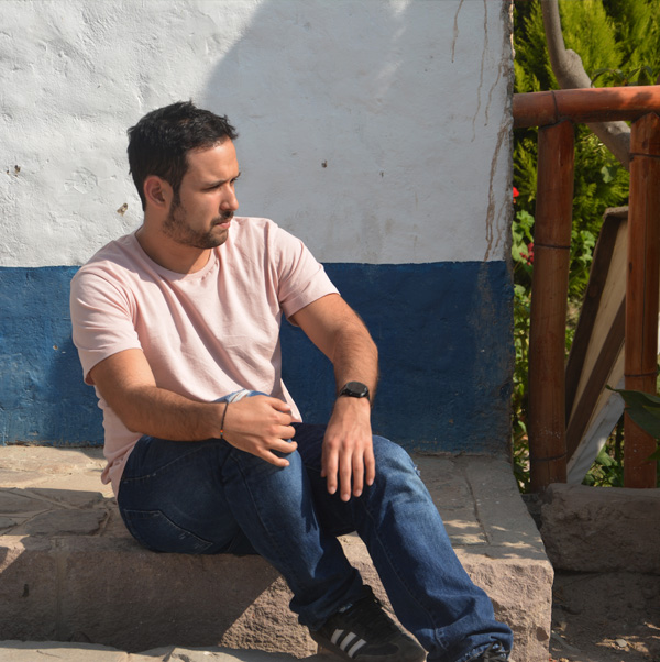 Camiseta Hombre - Pink Stick