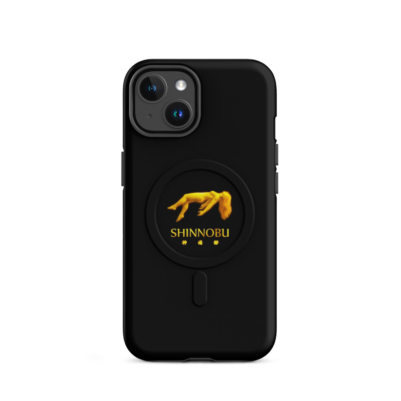 Shinnobu Branded Black Phone Case