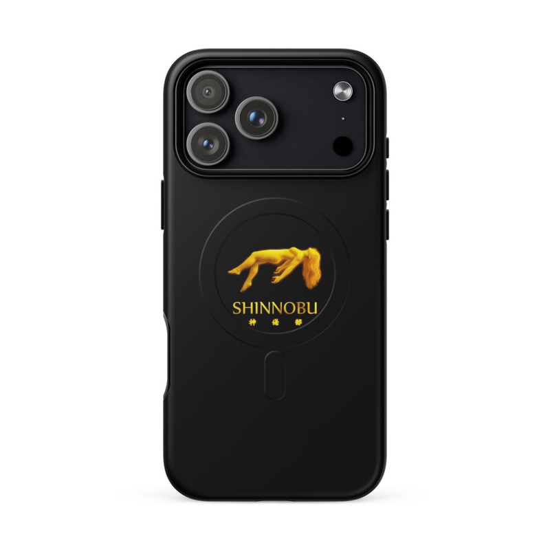 Shinnobu Branded Black Phone Case