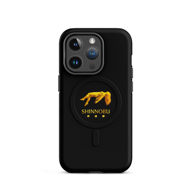 Shinnobu Branded Black Phone Case