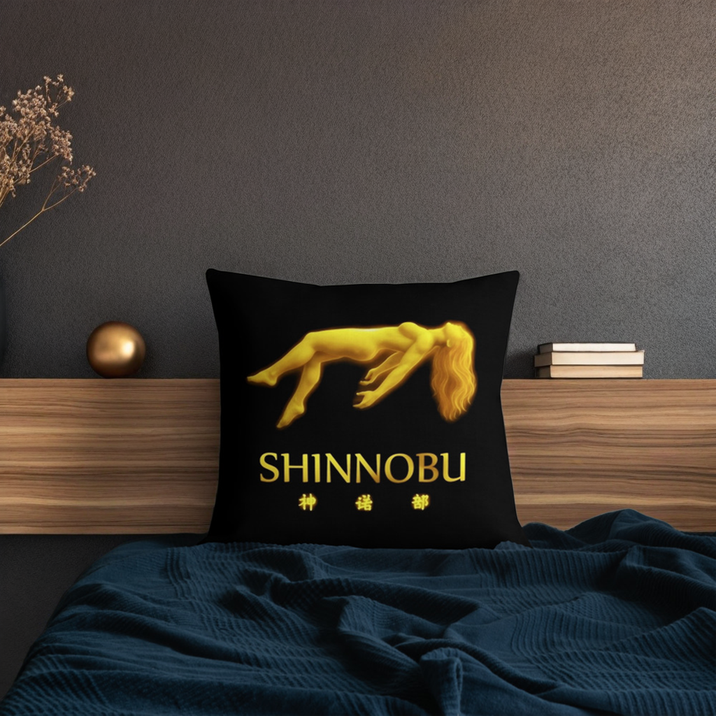 SHINNOBU Decorative Gold Pillow