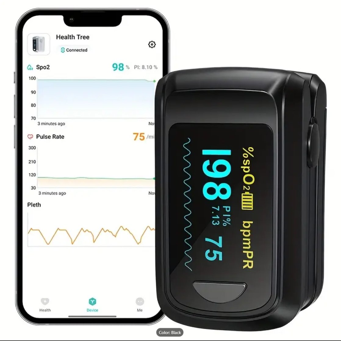Pulse Oximeter Bluetooth