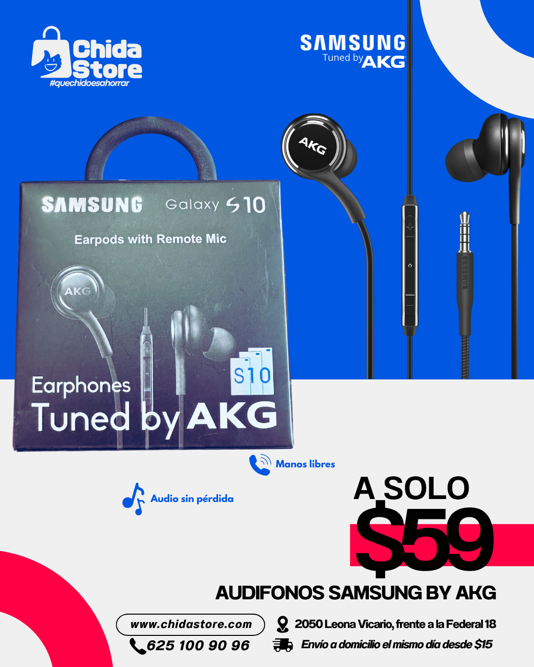 Audífonos Samsung by AKG