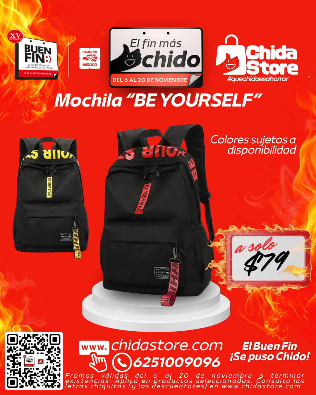 Mochila BE YOURSELF