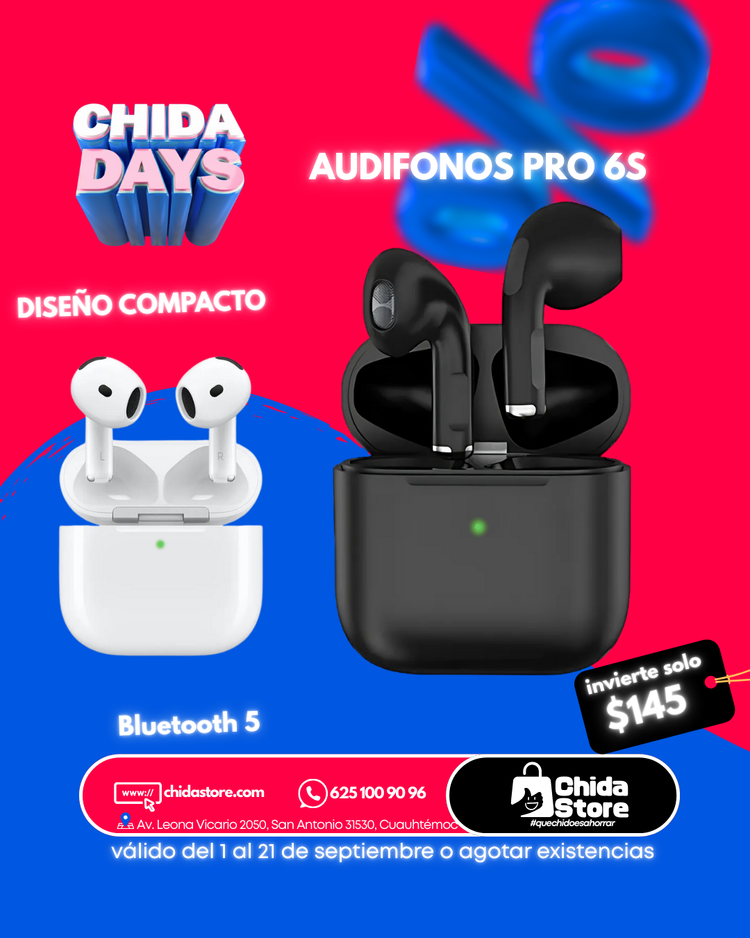 Audífonos Pro 6S