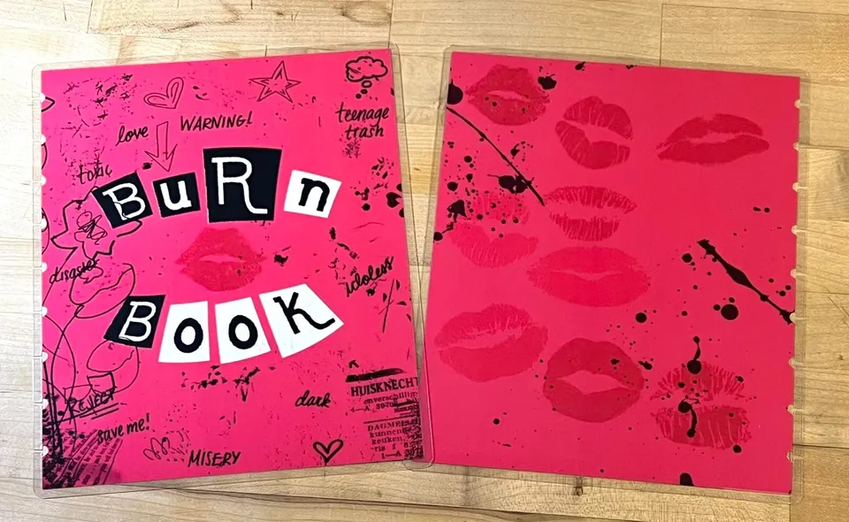 Burn Book Mean Girls Inspired