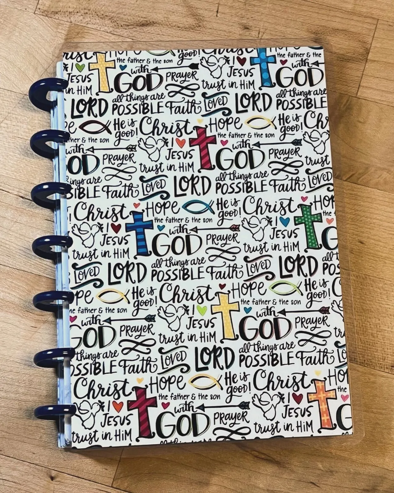 Christian Collage Religious and Hearts