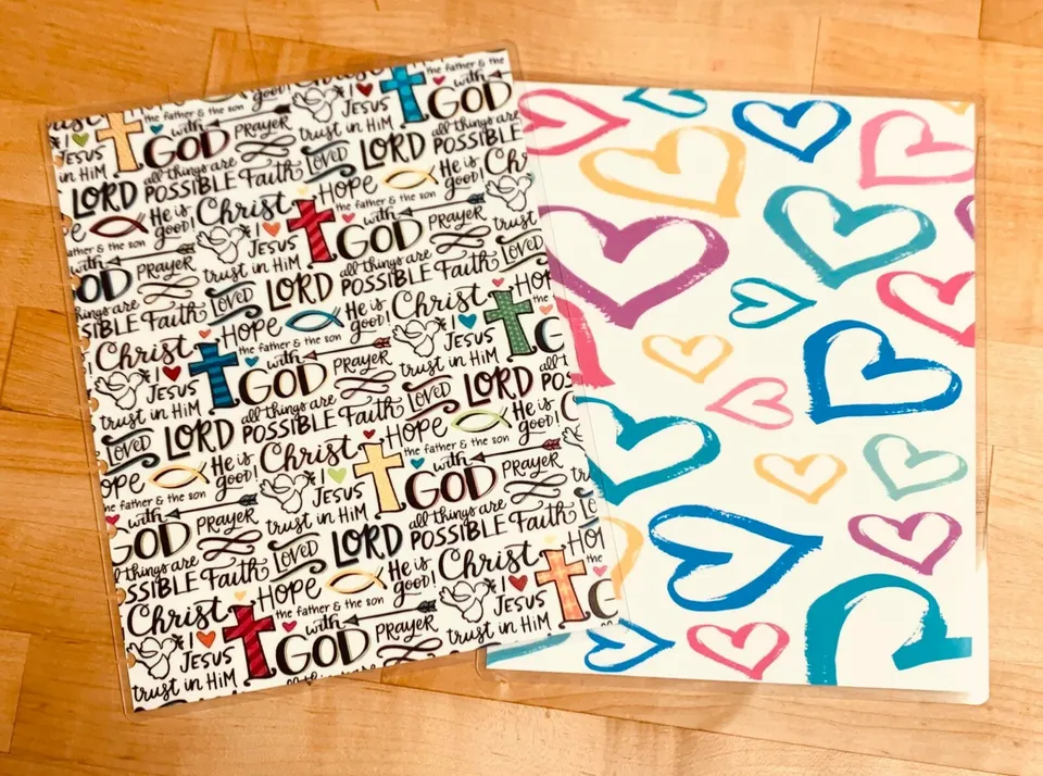 Christian Collage Religious and Hearts