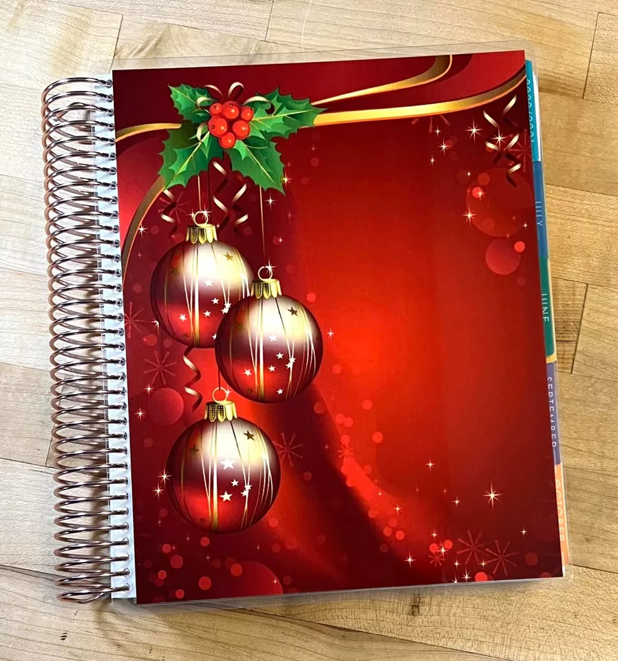 HOLIDAY Red Ornament Christmas 