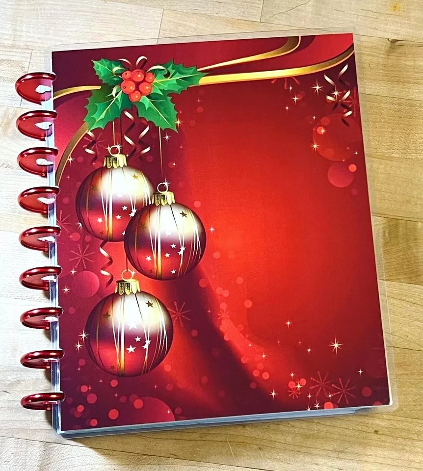 HOLIDAY Red Ornament Christmas 