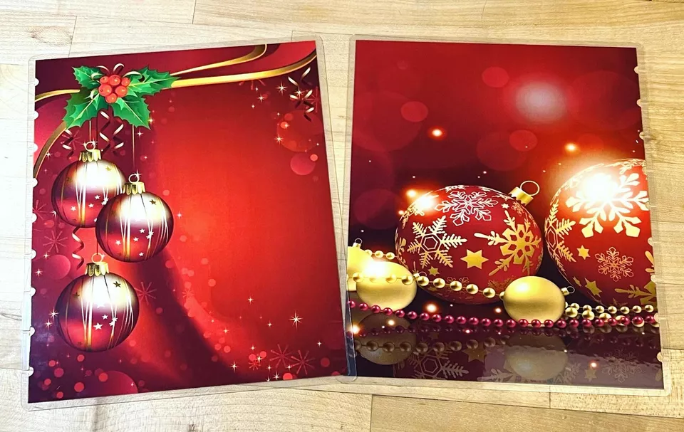 HOLIDAY Red Ornament Christmas 