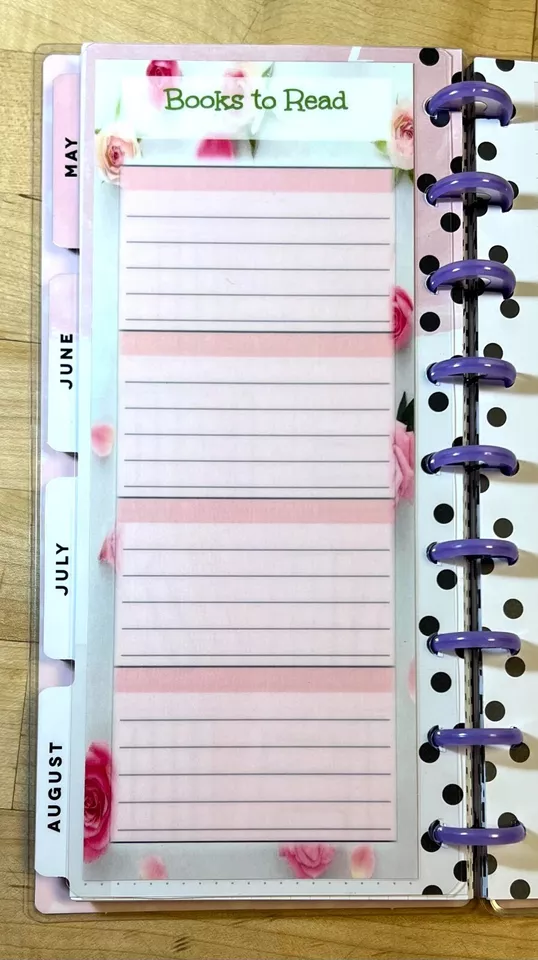 Bookshelf Reading Books Tracker