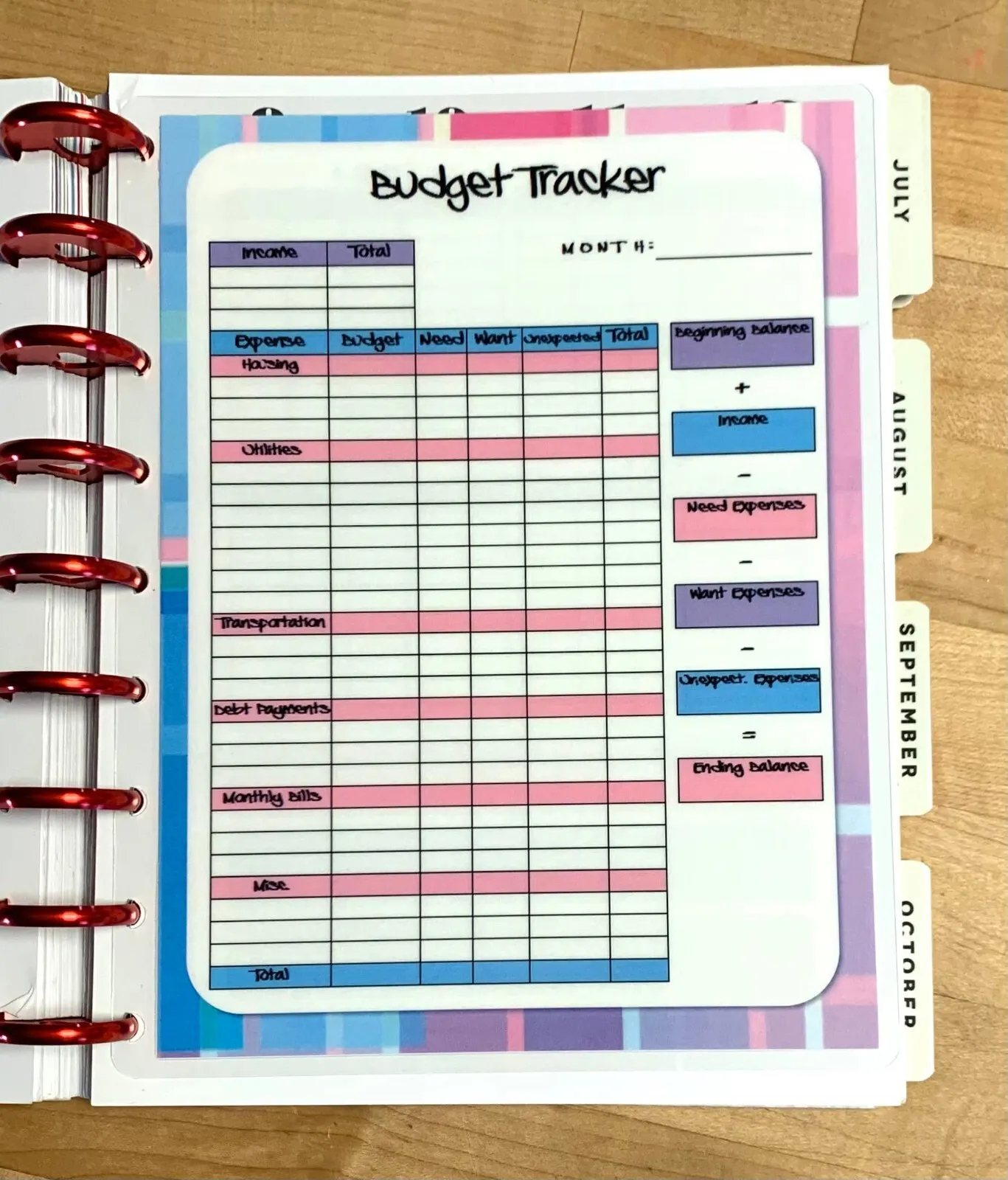 Budget Tracker