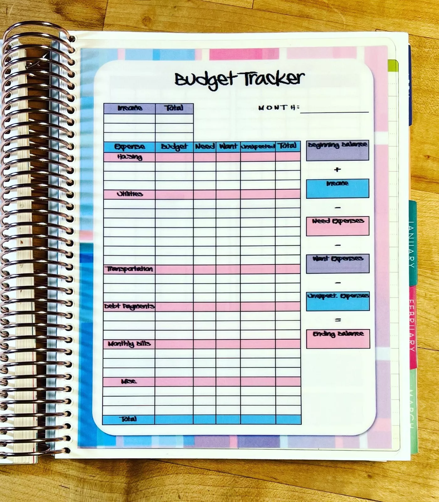 Budget Tracker