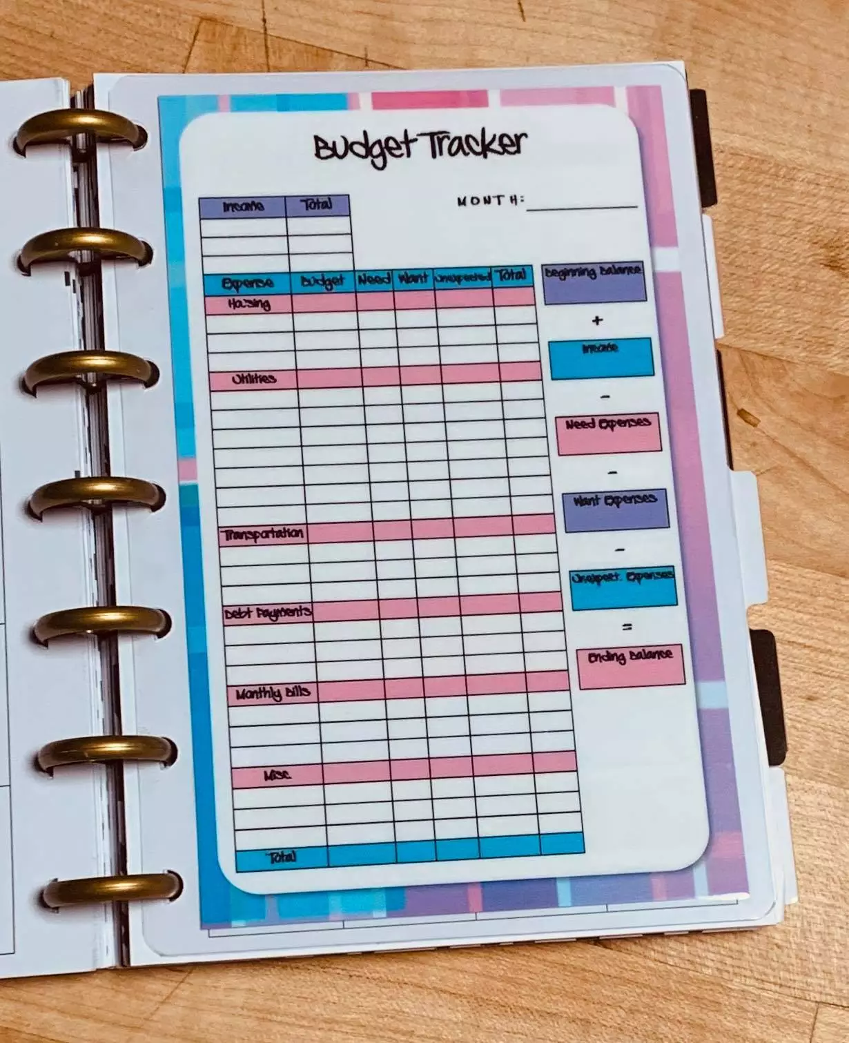 Budget Tracker