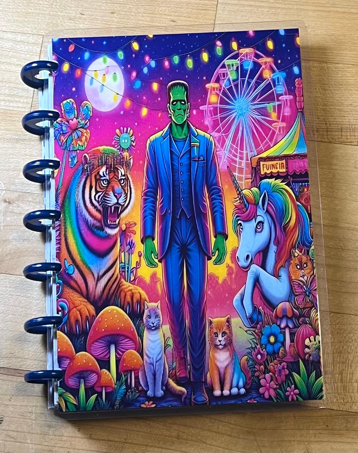 Colorful Halloween 80s Vintage Inspired