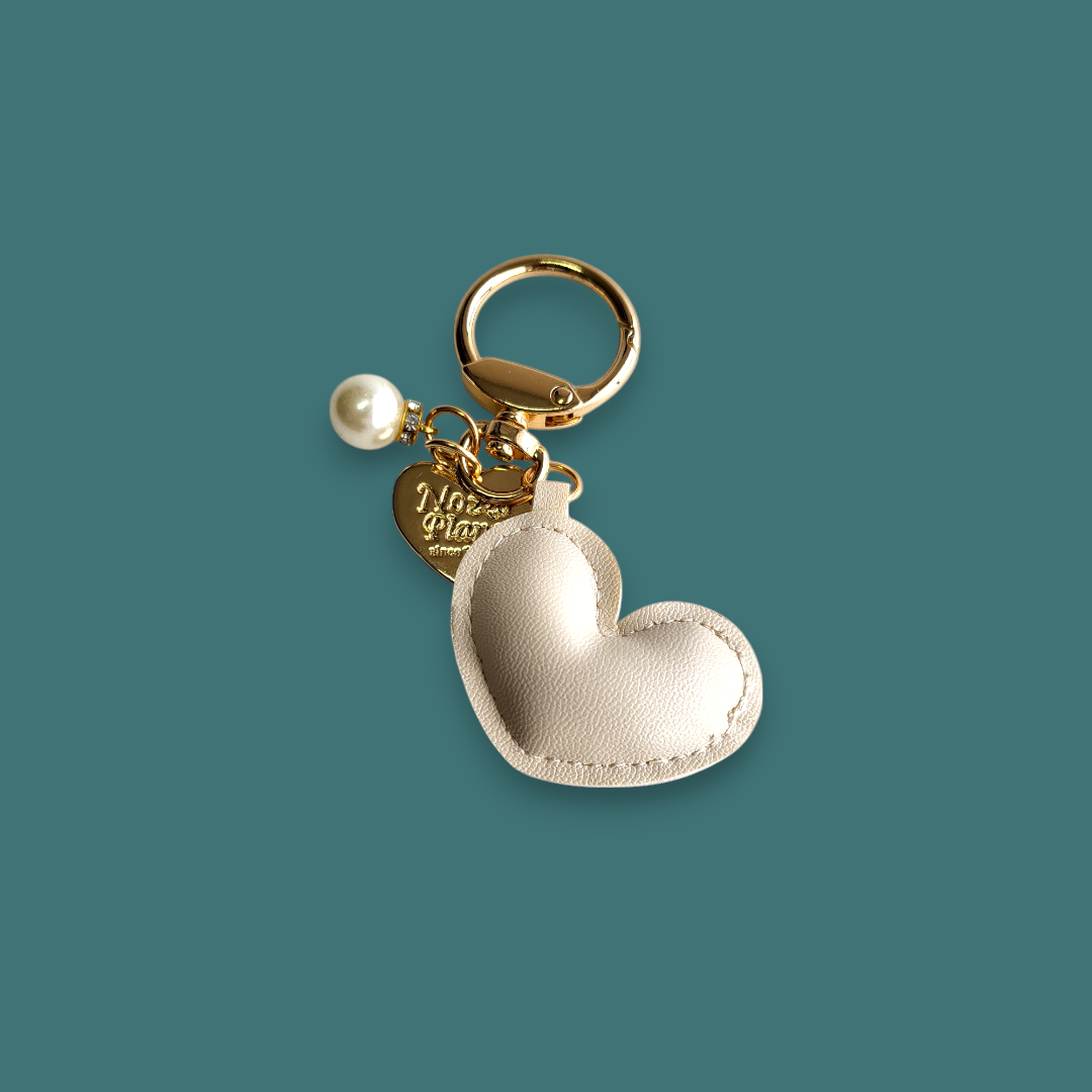Charm de corazón - decora tu bolso