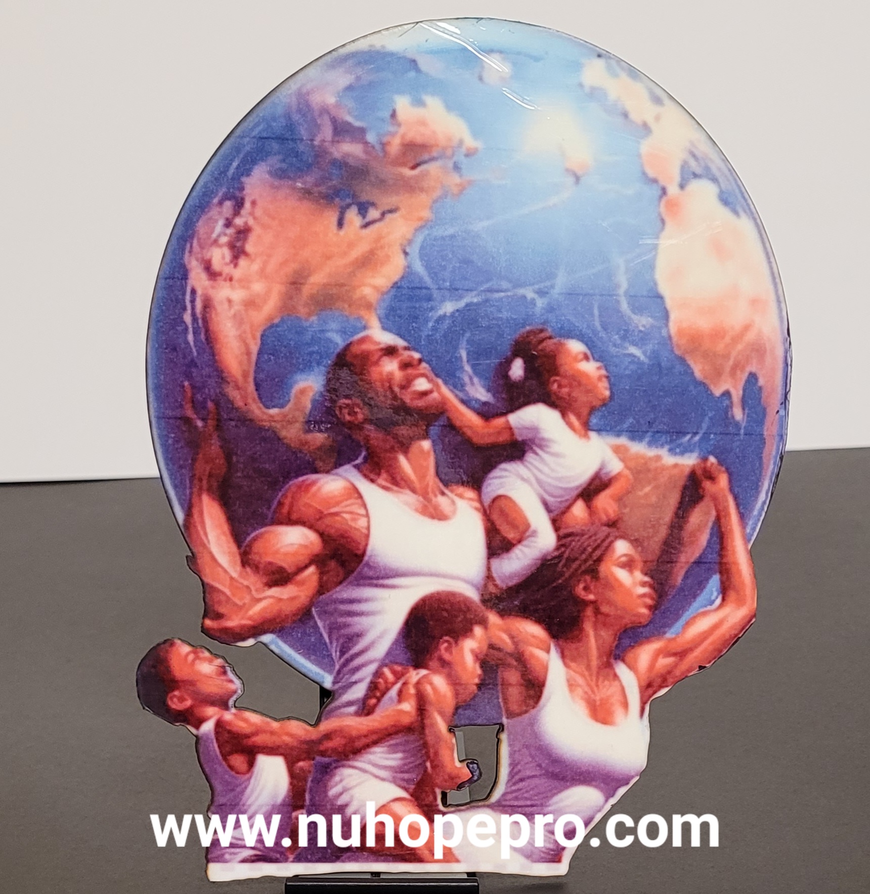 Inspirational Family Globe Art