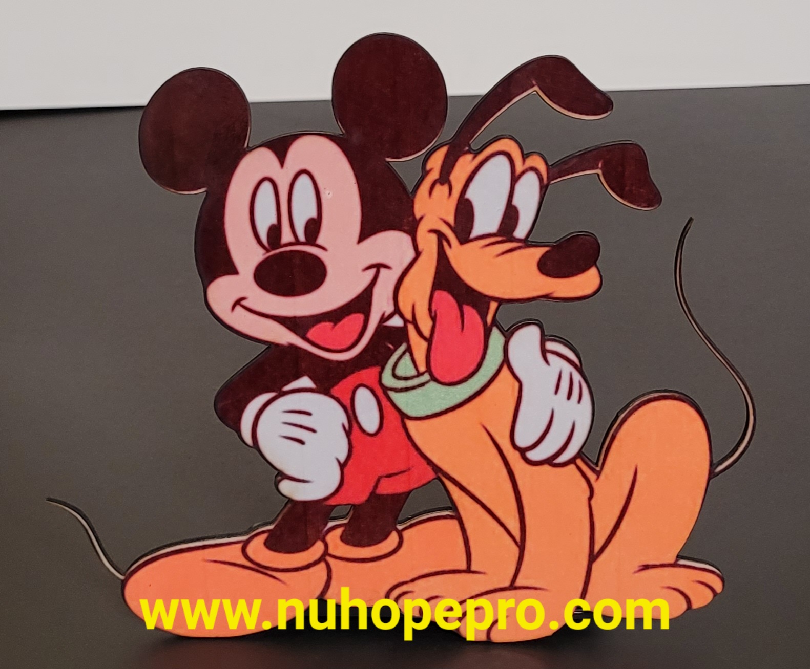 Mickey and Pluto Figurine