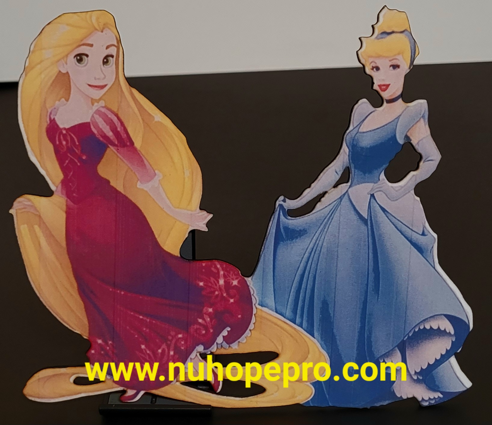 Disney Princess wooded laminated photo Cutout