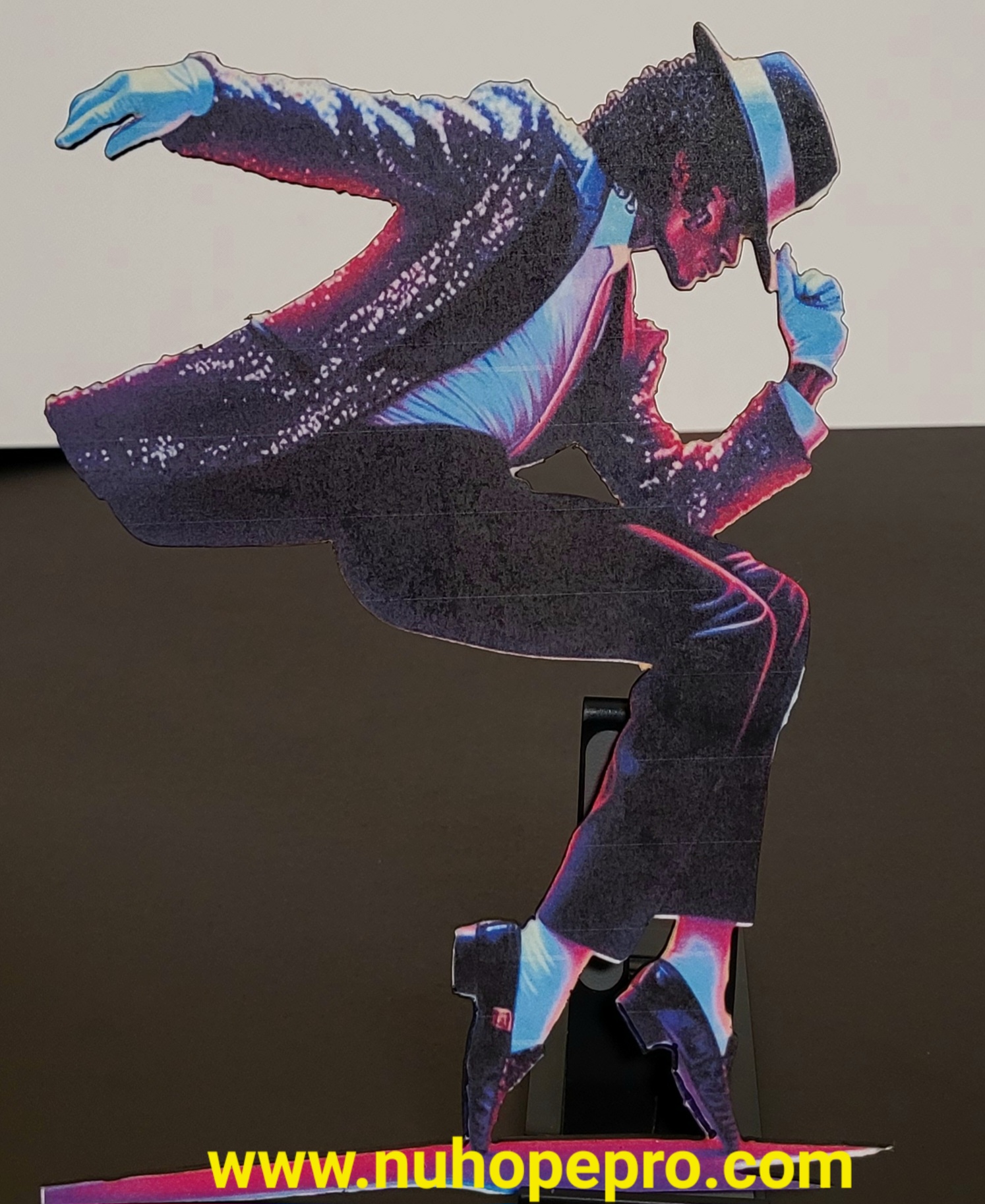  Michael Jackson Dancing wooden laminated cutout