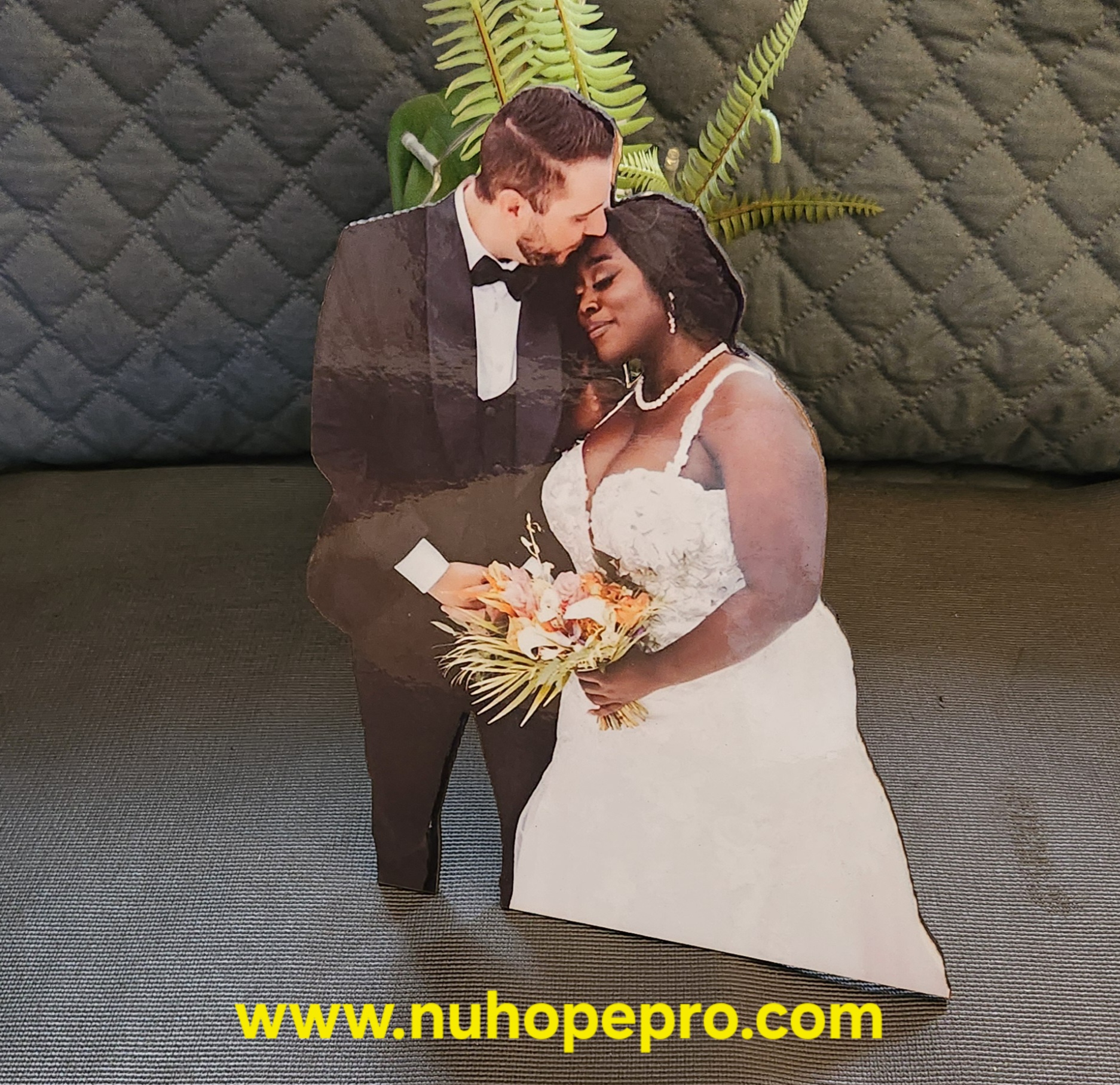 Personalized Wedding Photo Standee