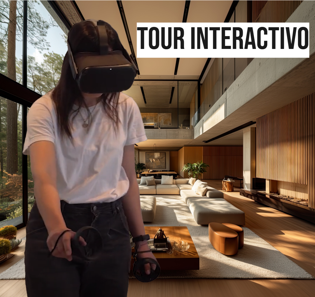 Tour interactivo | PC VR |  Departamento 2 Ambientes (Hasta 60m²)