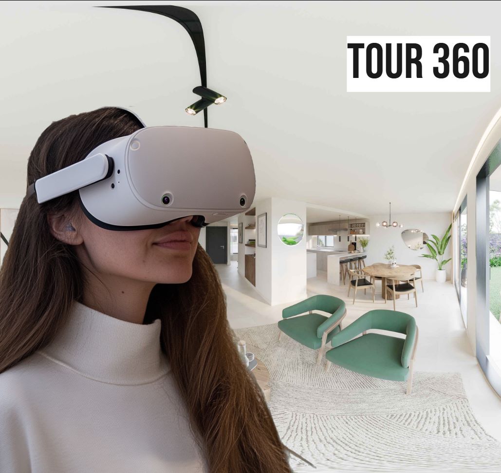 Tour 360 - Departamento 3 ambientes - (3 Panoramicas)