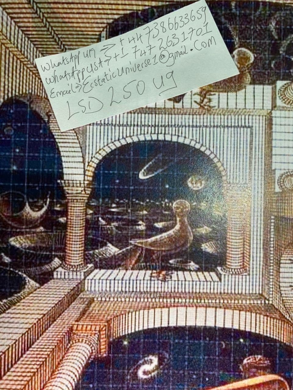 LSD 250ug (lysergic acid diethylamide)