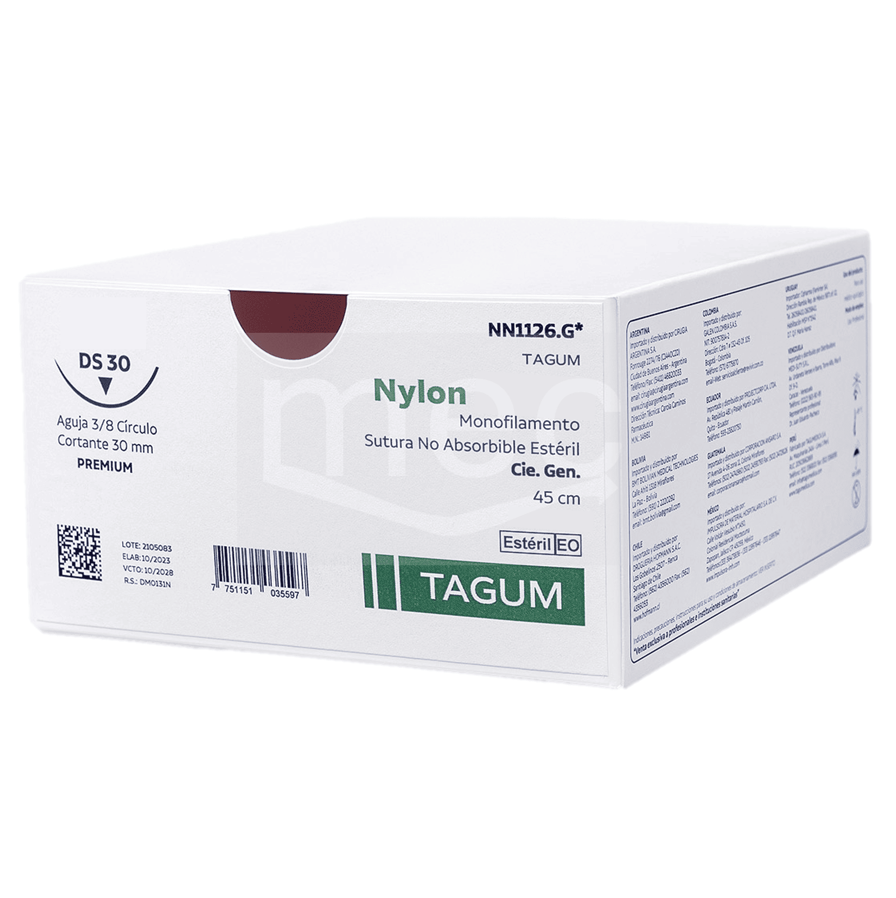 Sutura Nylon 5-0