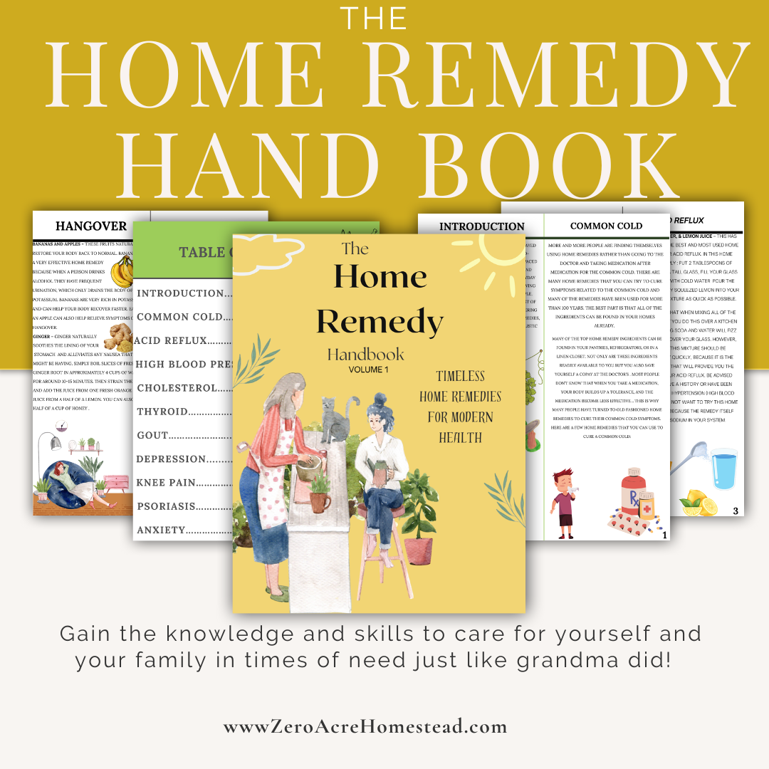 The Home Remedy Handbook Volume 1