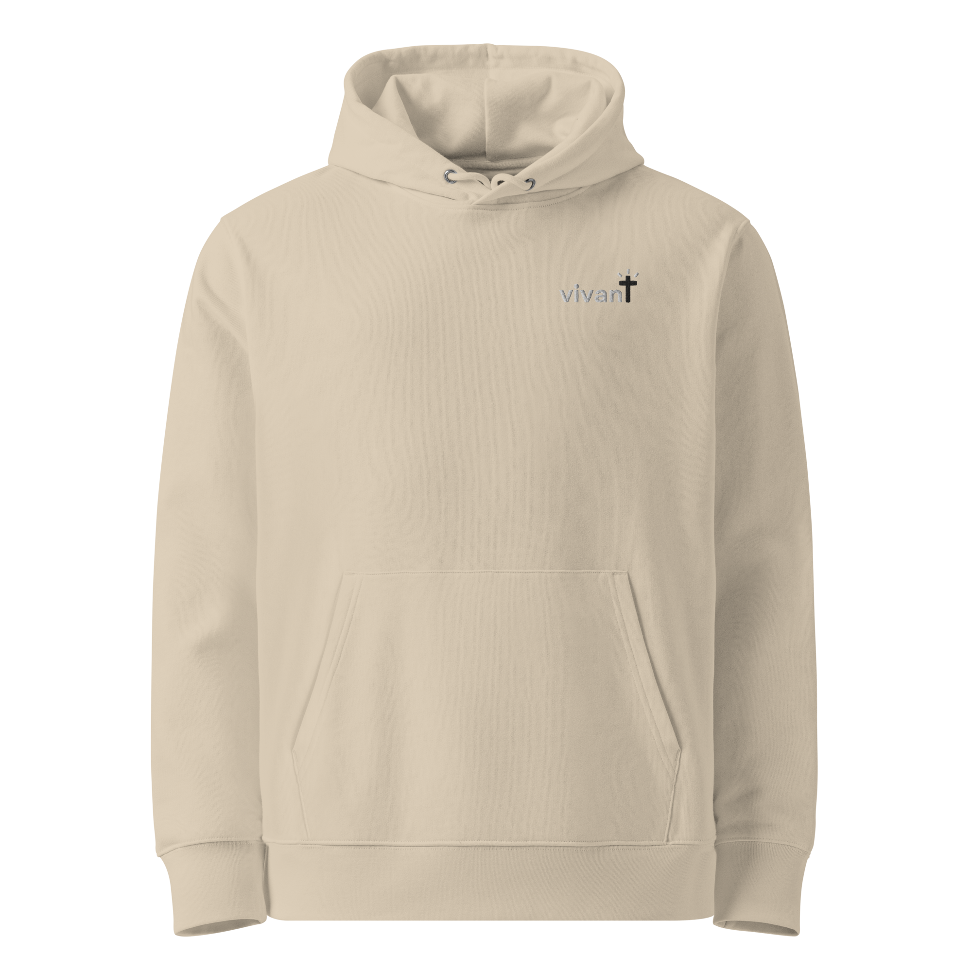 Hoodie - Simple - Desert Dust