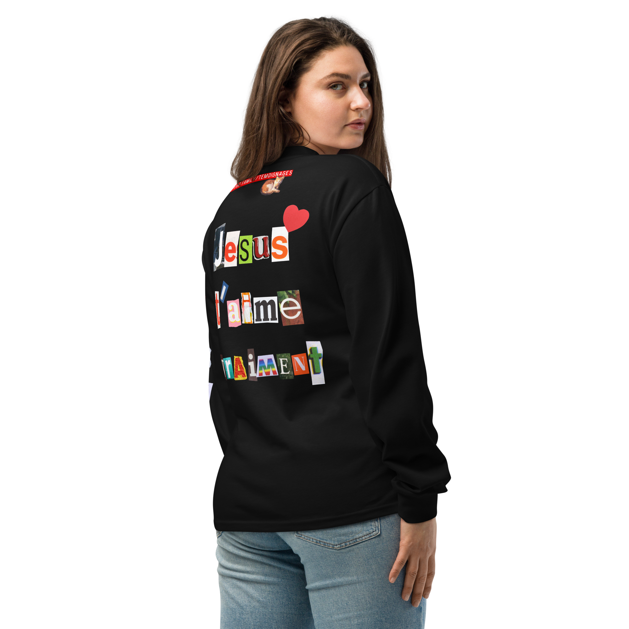 Pull fin - SAUVEUR EN SERIE - Noir