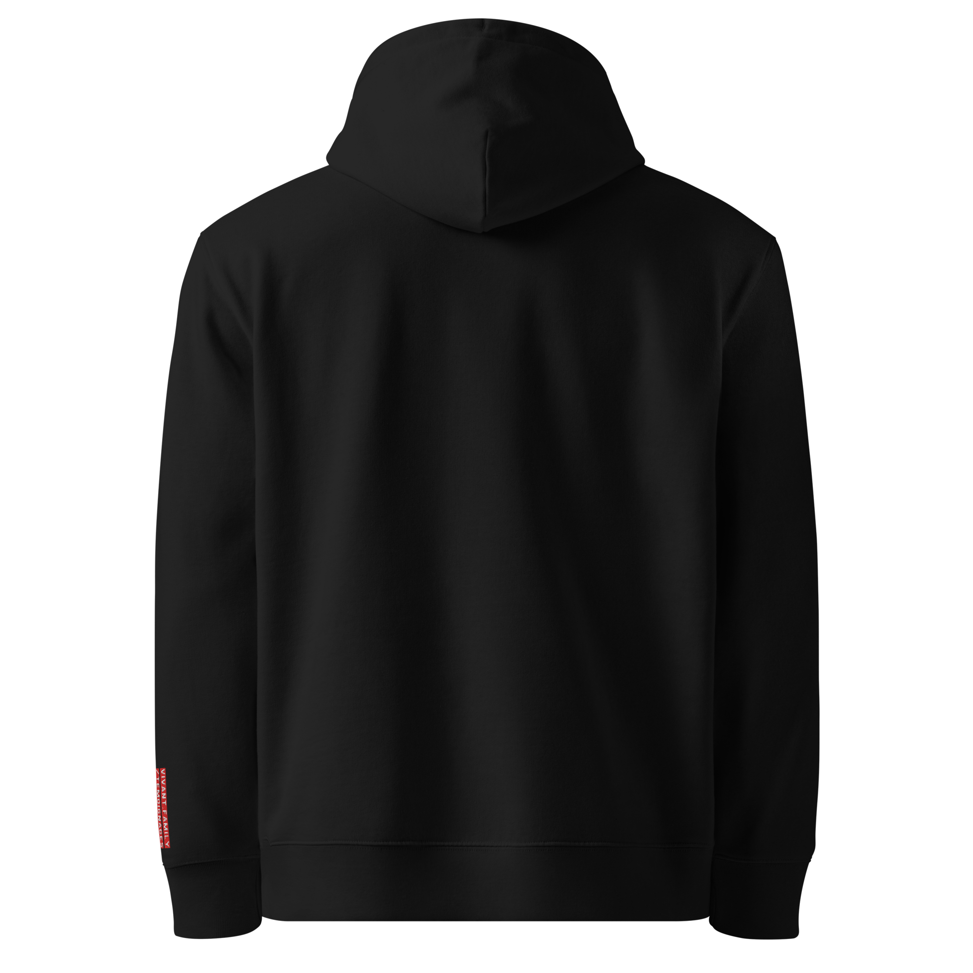 Hoodie - Lettres vintage - Noir