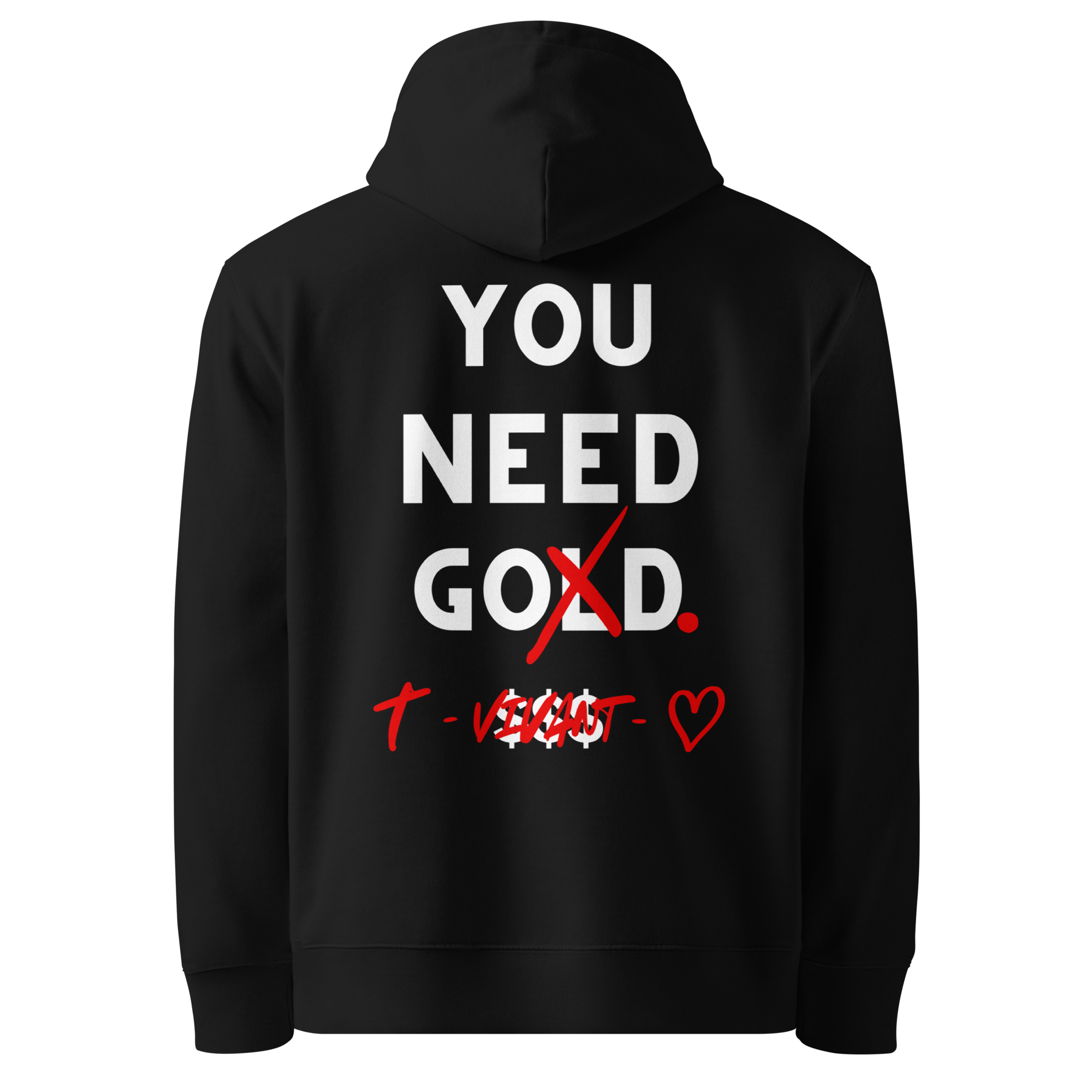 Hoodie - YOU NEED GOD - Noir