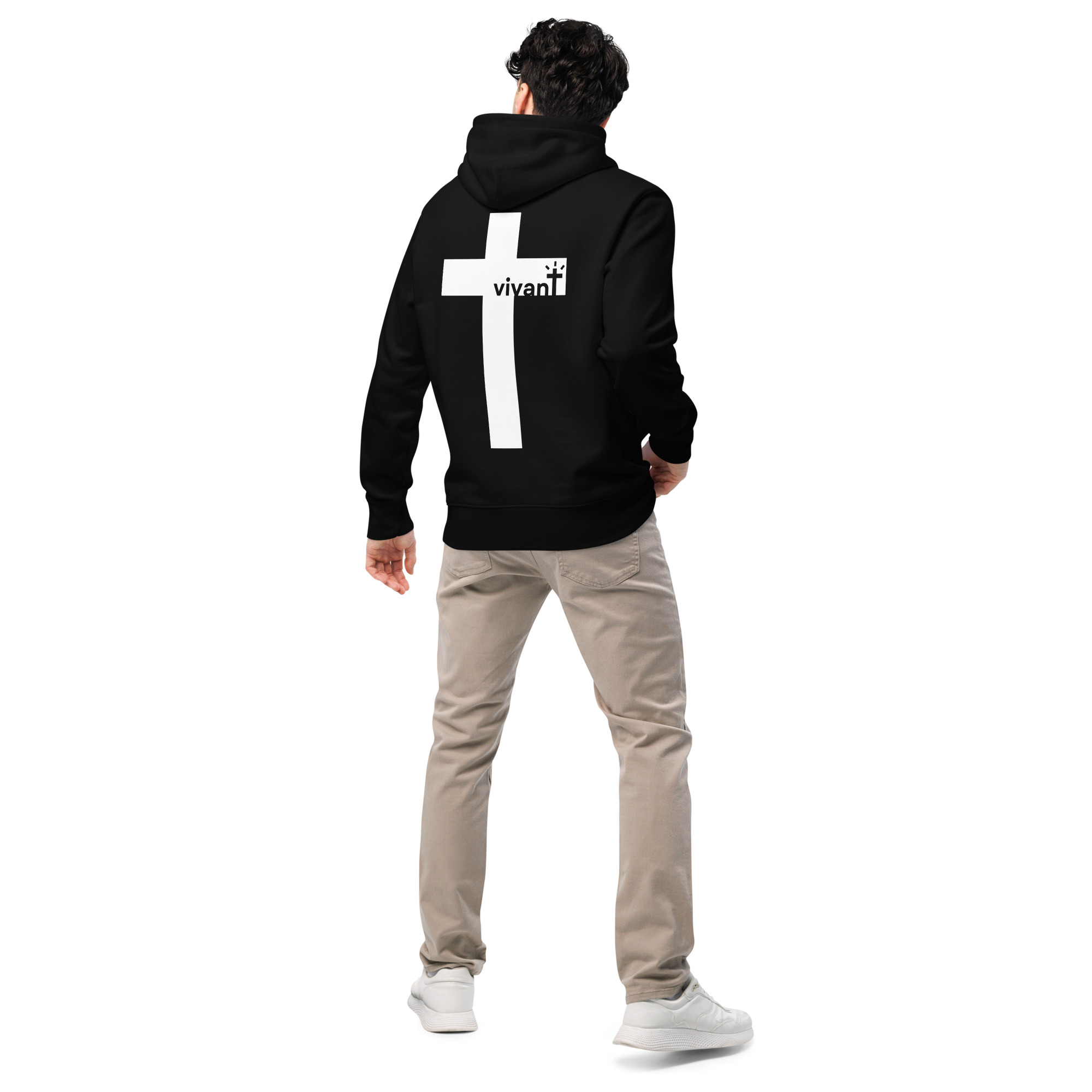 Hoodie - Croix en toi - Noir