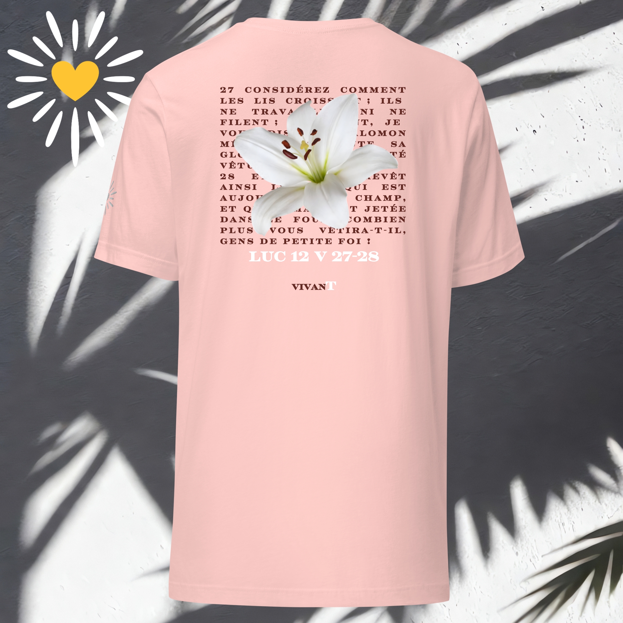  🟢 PRÉCOMMANDE : ☀️ - Lis des champs - Rose pastel
