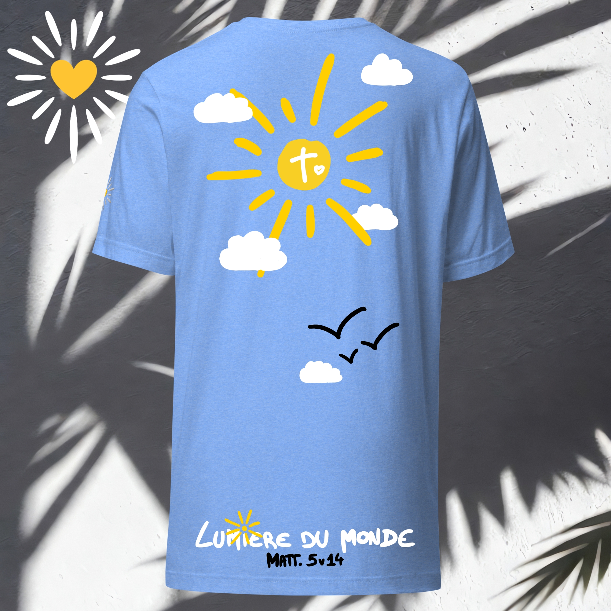  🟢 PRÉCOMMANDE : ☀️ - Lumière du monde - Bleu ciel