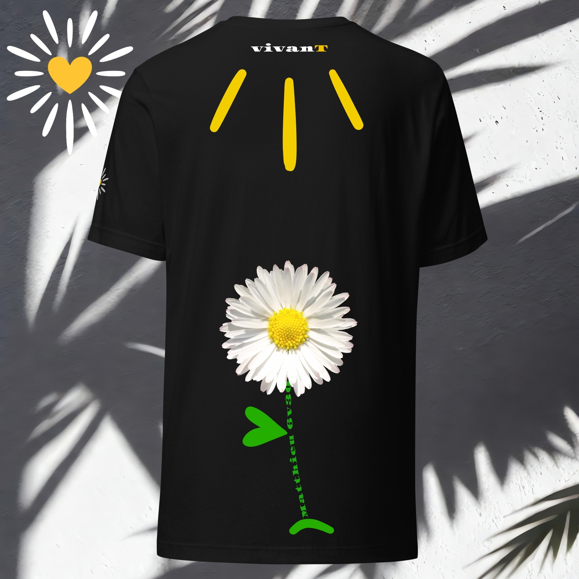  🟢 PRÉCOMMANDE : ☀️ - Pâquerette - Noir
