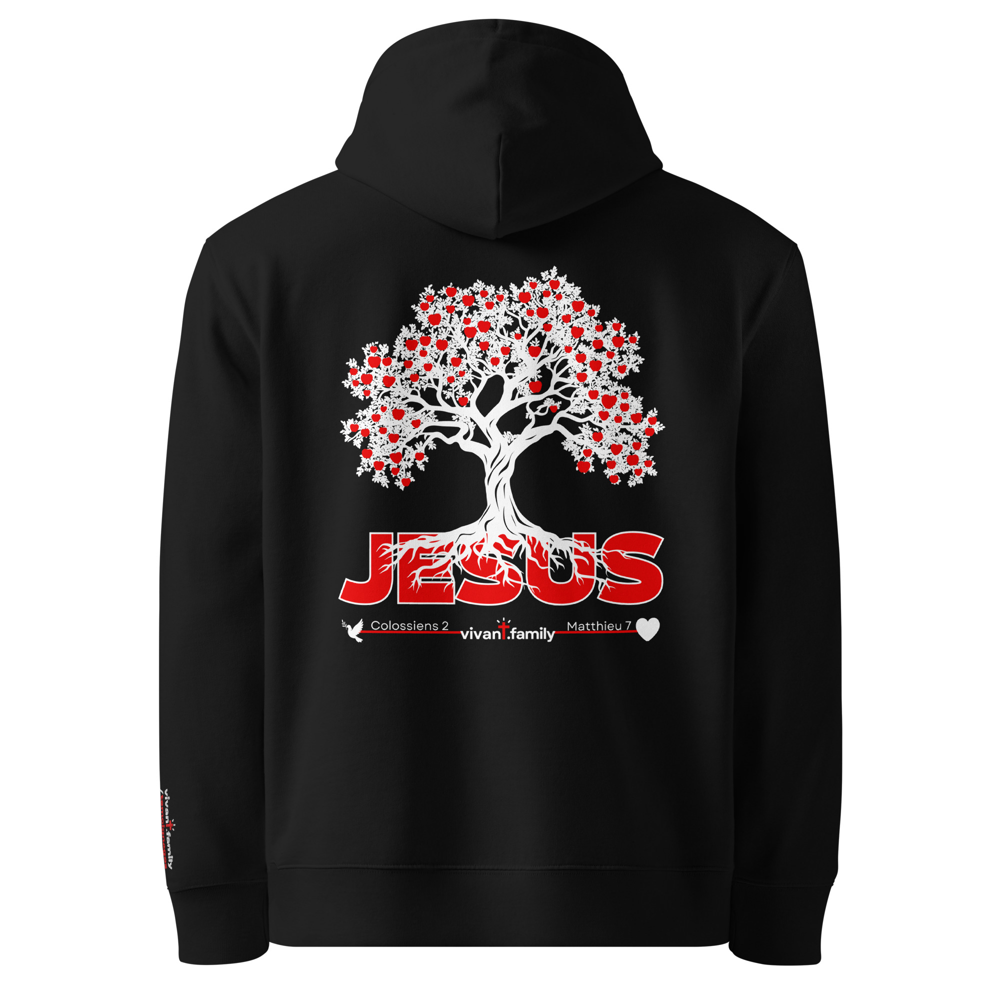 Hoodie - Enraciné - Noir