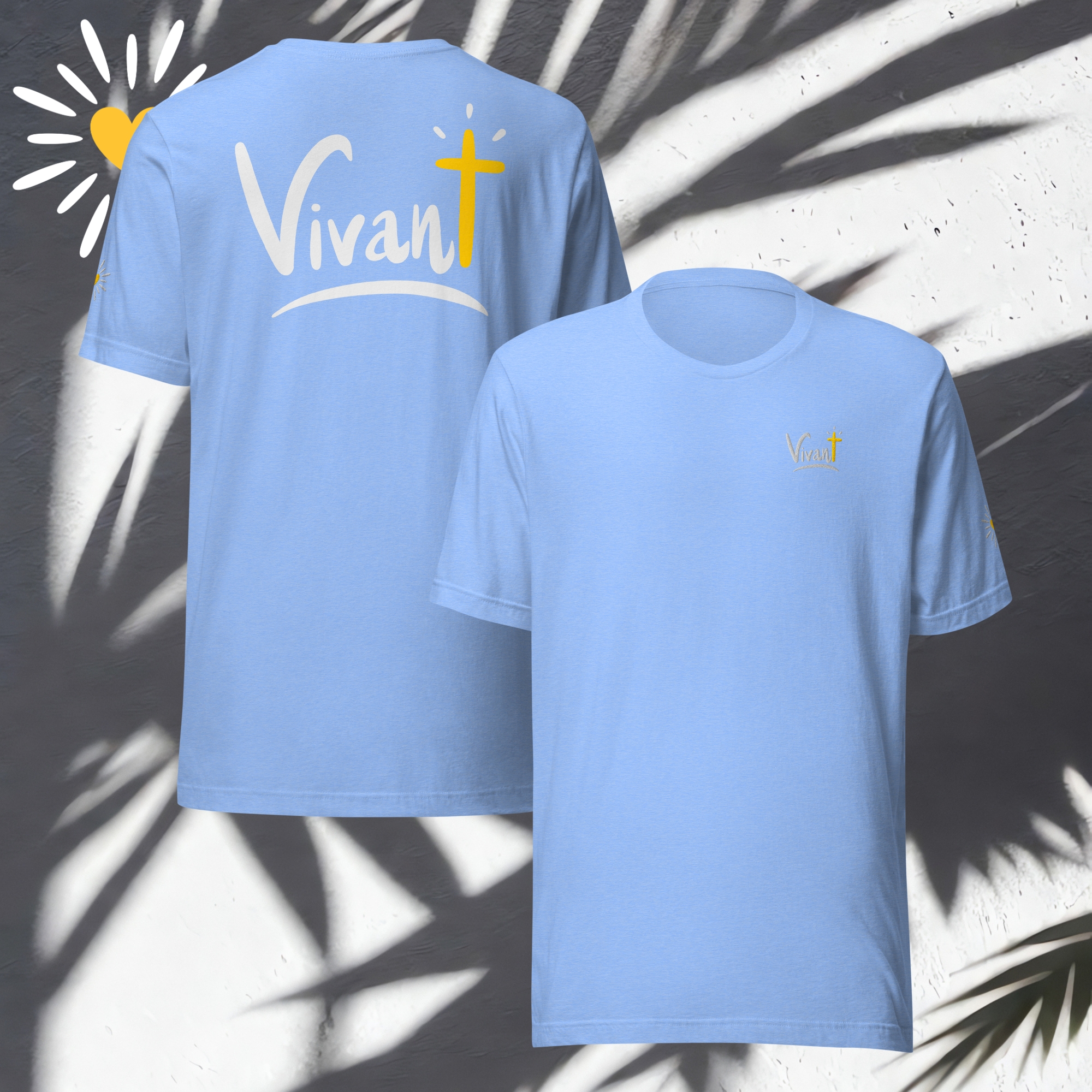  🟢 PRÉCOMMANDE : ☀️ - LOGO - Bleu ciel