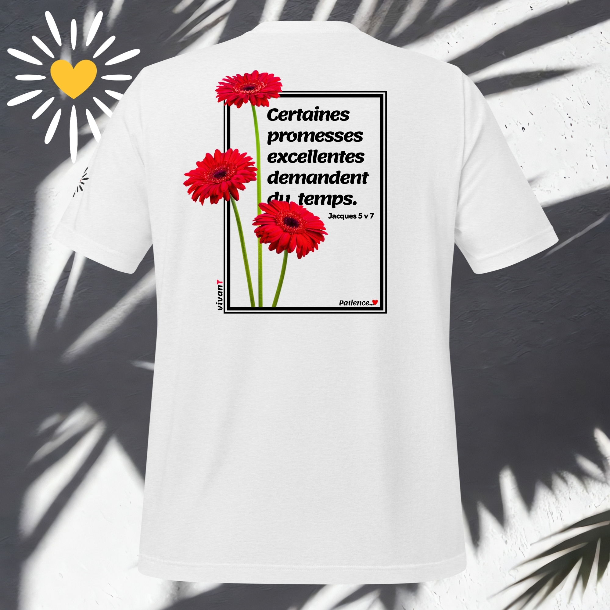  🟢 PRÉCOMMANDE : ☀️ - Promesses - Blanc ⓶