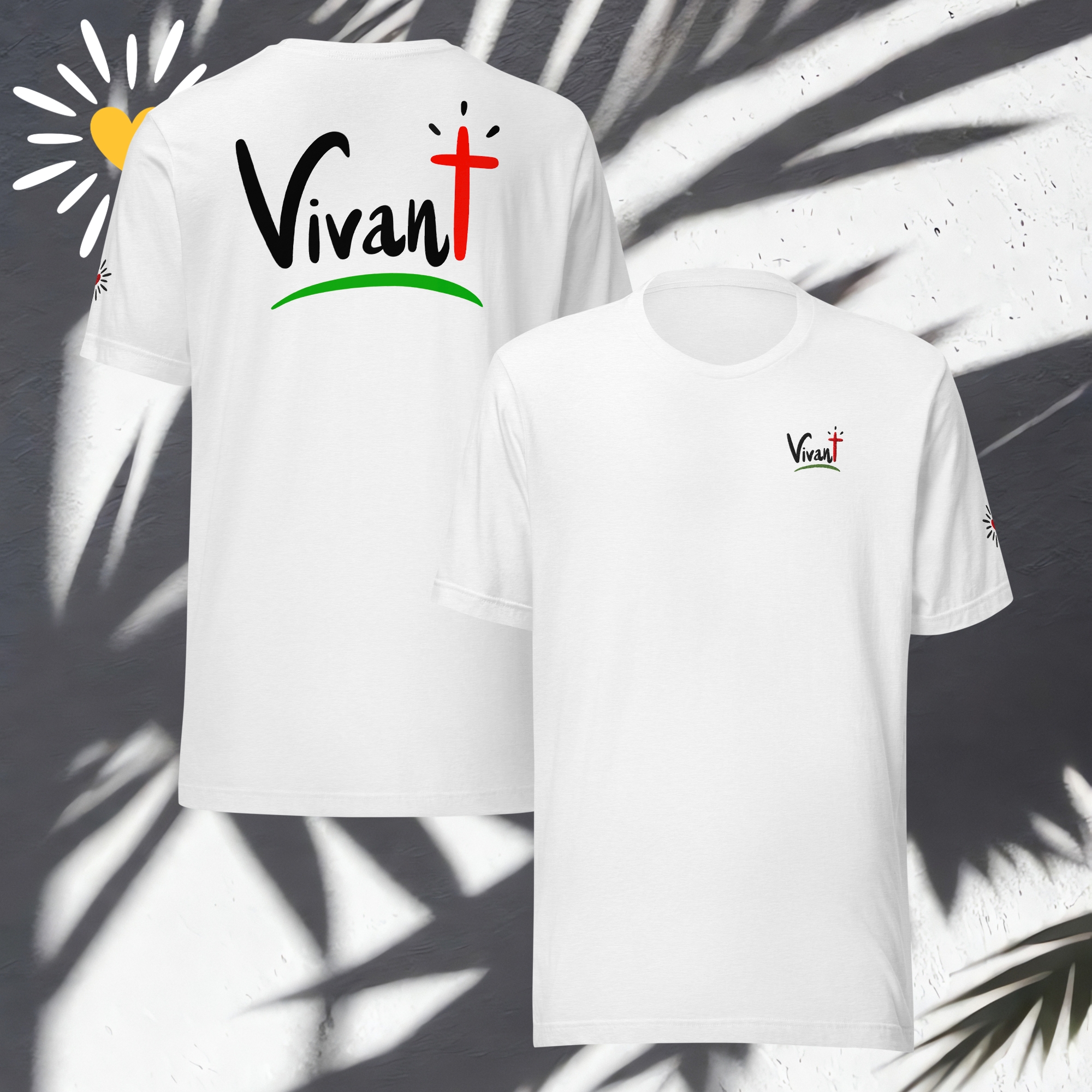  🟢 PRÉCOMMANDE : ☀️ - LOGO - Blanc ⓶