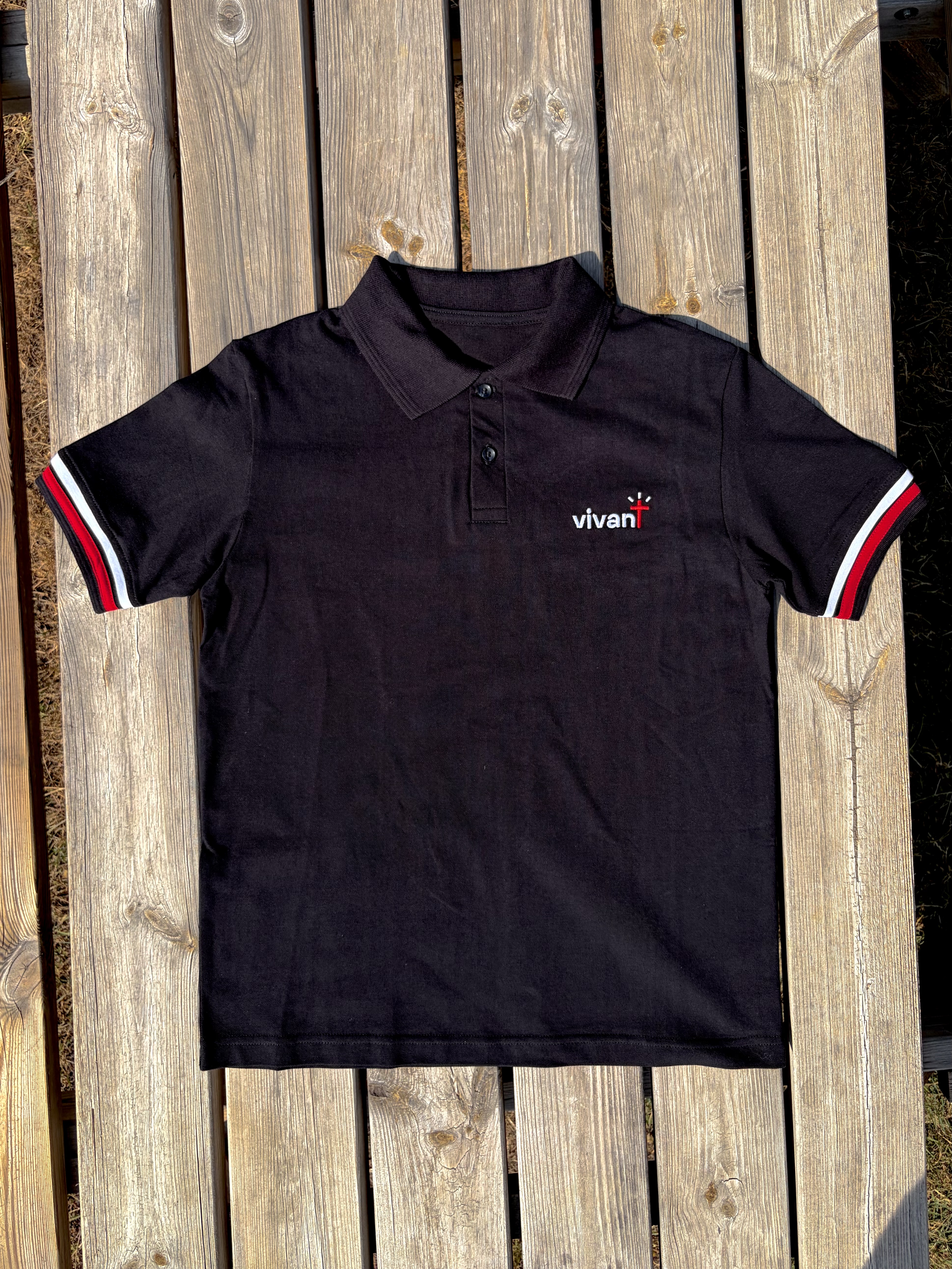 POLO - Simple - Noir
